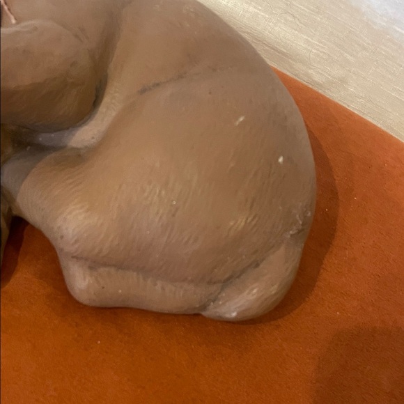 Adorable Brown Sleeping Puppy Figurine - Picture 4 of 5